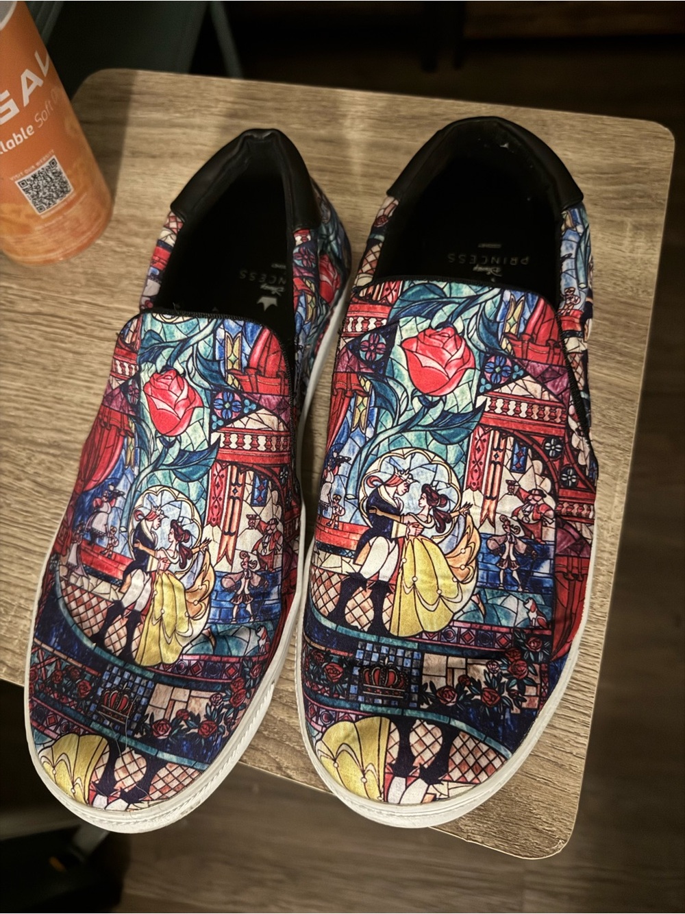 torrid Multicolor Beauty and the Beast Slip-On Sneakers